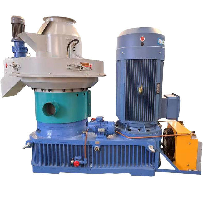 1 Macchina per pellet di legno a biomassa 2.2KW 2 Roller 100-150 KG / h