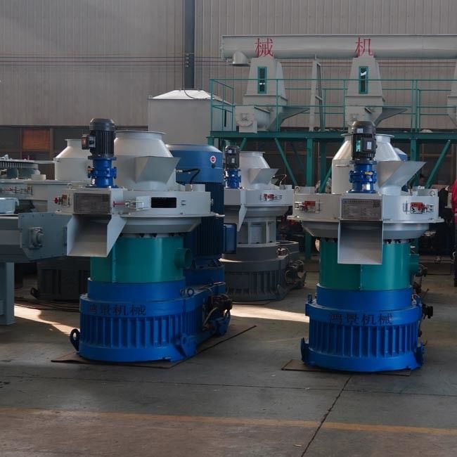 2.2-3kw Motore condizionatore Biomassa Pellet Linea di produzione 2-12mm