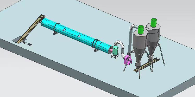 1-2 tonnellate/ora Biomassa per la produzione di pellet di legno